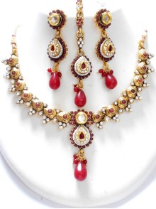 Polki Necklace Set